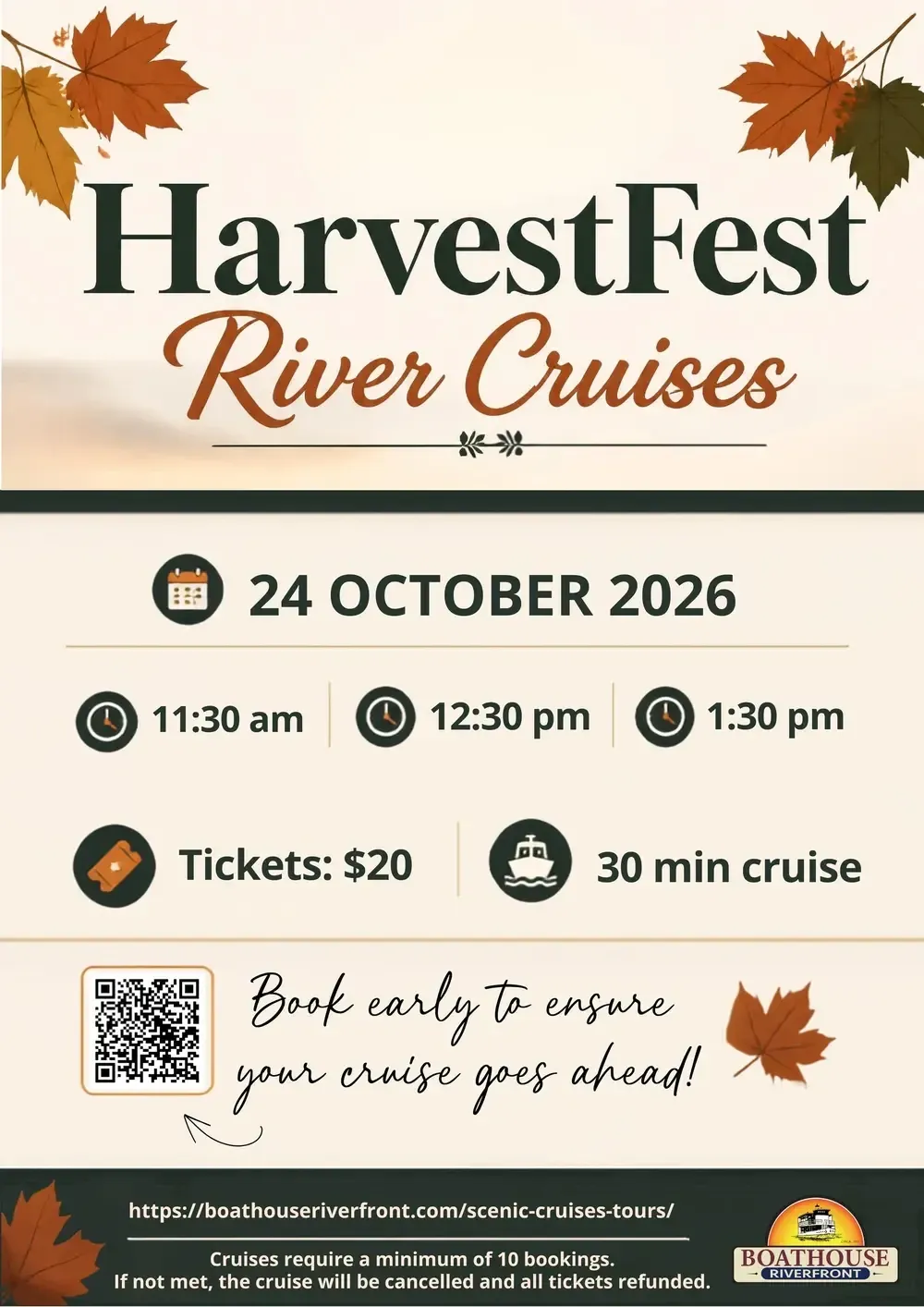 Harvest Festival Cruises