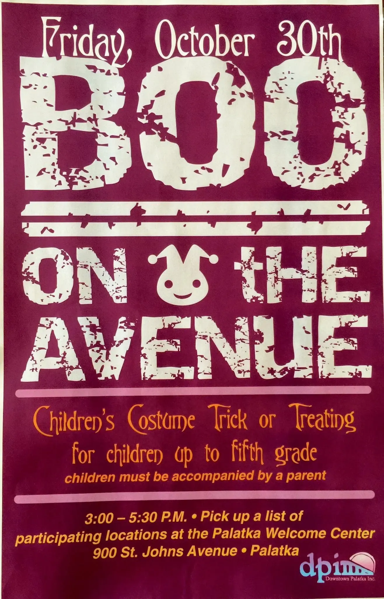 Boo on the Avenue