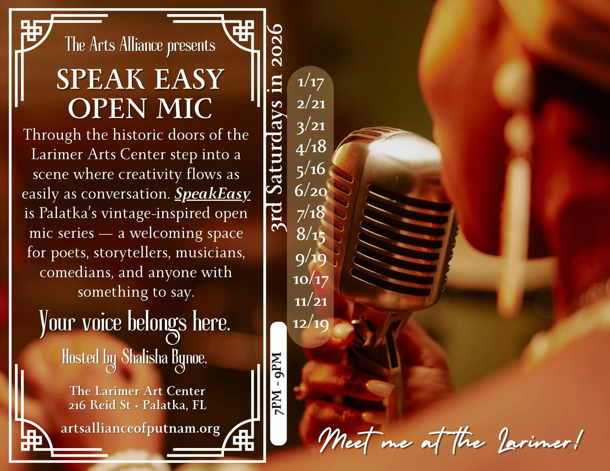 Speak Easy - Open Mic Night